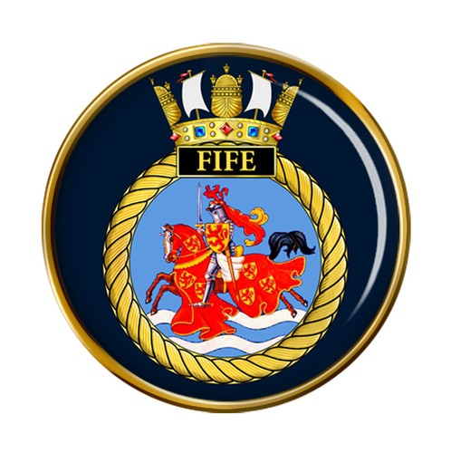 Hms fife royal navy pin - royal,