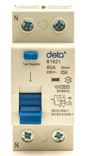 Deta b1621 type 80a 80 - a, amp