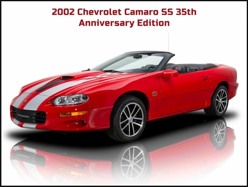 2002 chevrolet camaro - ss, new