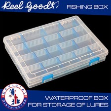Fishing Storage Box Storage Tackle Box Lure weights Hooks Storage 24cm x 18cm