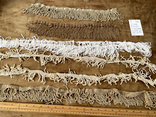 Collection of Neutral Short Ends of Fringe Trims