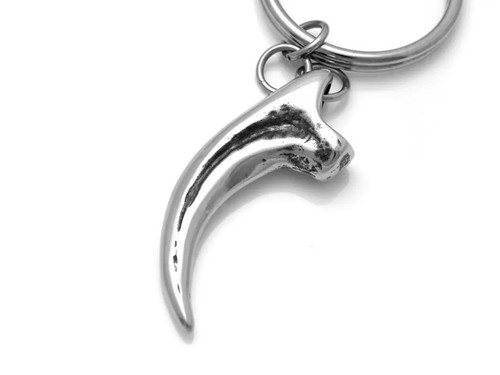 Velociraptor claw keychain - velociraptor,