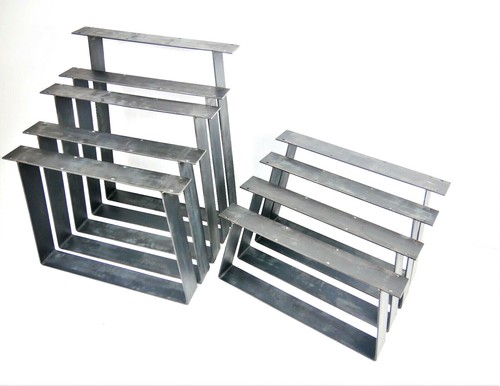 Trapezium table leg bench - leg,