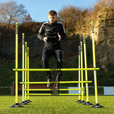FORZA Adjustable Training Hurdles | PRO GRADE PVC AGILITY HURDLES [4ft/5ft]