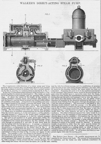 Walker direct acting steam - walker's,