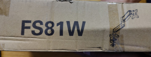Fs81w single monitor desk - fs81w,