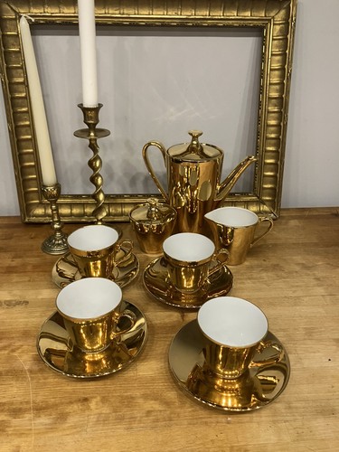 Vintage gold lustre - vintage, bavarian