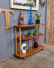 ERCOL BABY GIRAFFE ROOM DIVIDER ~ BOOK TROLLEY  ~ MID CENTURY ~ DELIVERY AVAIL.