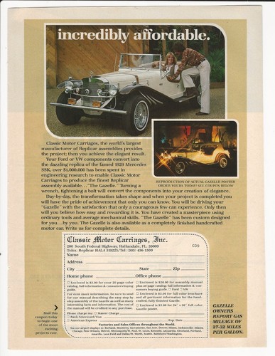 1980 gazelle kit car - 1980,