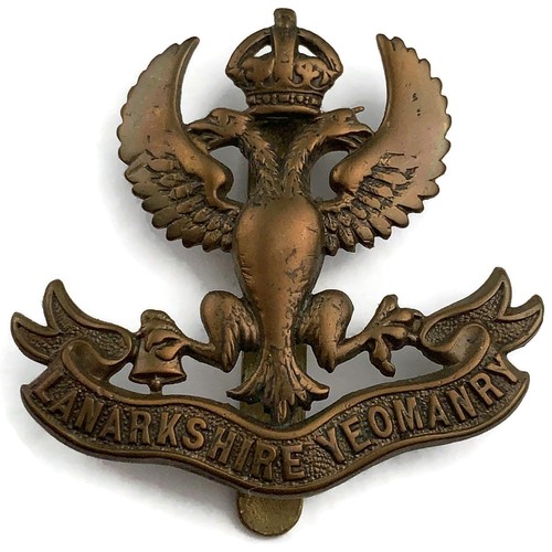 Ww1 lanarkshire yeomanry - lanarkshire,