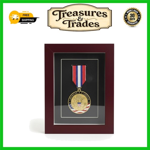 Mahogany wood single medal - mahogany,