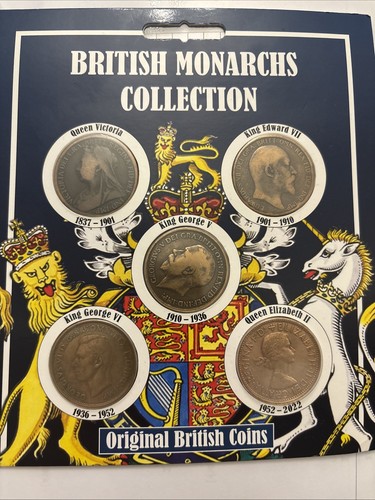 British monarch coin - british,