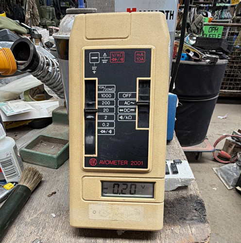 Avo avometer 2001 - 2001,