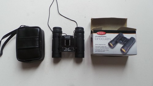 Boxed dsl binoculars with - dsl, case