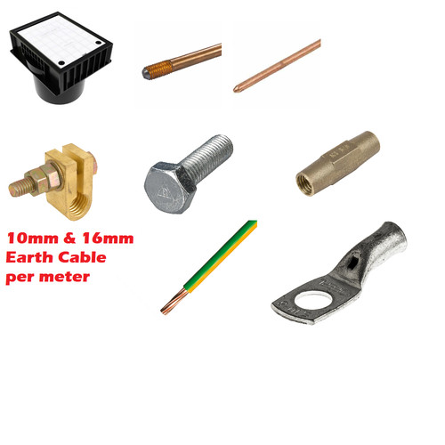 Earth cable rod - , pit