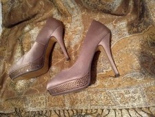 Rose Gold Platform Sole Shoes