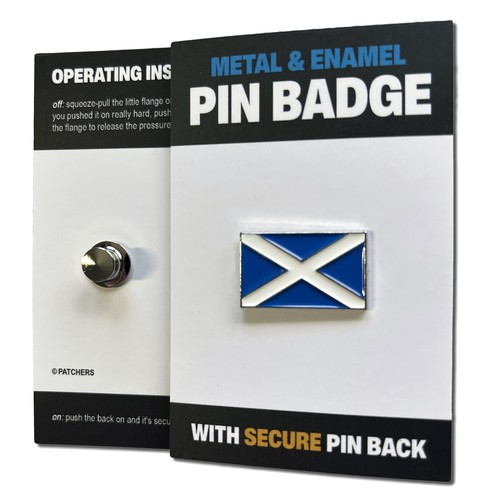 Scotland flag metal enamel - scotland,