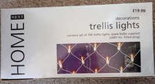 Next trellis lights, 100 indoor plug in lights