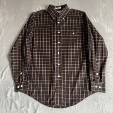 Orvis Shirt Mens Medium Brown