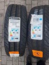 2x 225/75 R16C 121/120R Continental VanContact 100 Summer Tyres