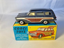 CORGI TOYS 491 FORD CONSUL CORTINA SUPER ESTATE CAR - VN MINT in original BOX