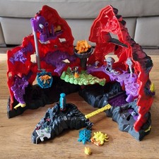 1992 Mighty Max Trapped In Skull Mountain Playset Bluebird Toys  Few Pieces Miss