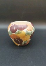 Ben Thomas Sponge Small Porcelain Vase Spongeware Fruits