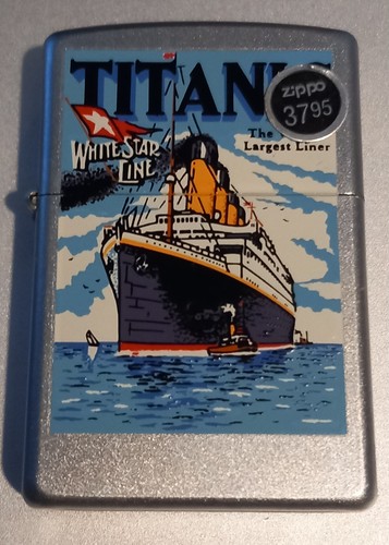 Titanic 2000 vintage zippo - titanic,