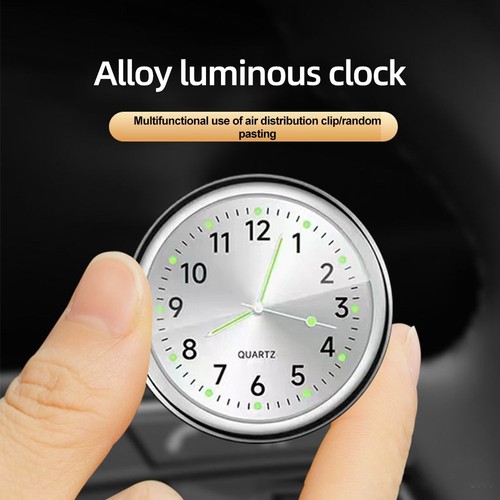 Mini car dashboard - car, clock