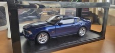 autoart 1/18 Ford Mustang gt in blue "UK seller" 