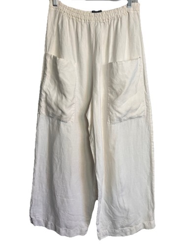 Oska linen cropped trousers - oska,