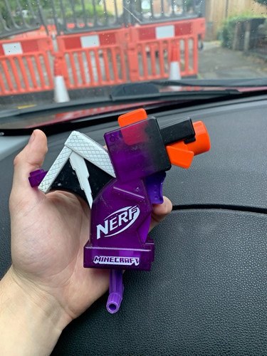 Nerf minecraft micro - nerf, dart
