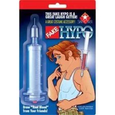 FAKE BIG HYPO NEEDLE Blood