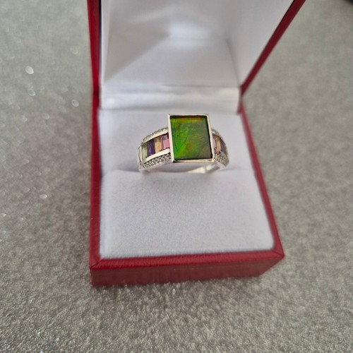 Canadian ammolite gemstone - &,