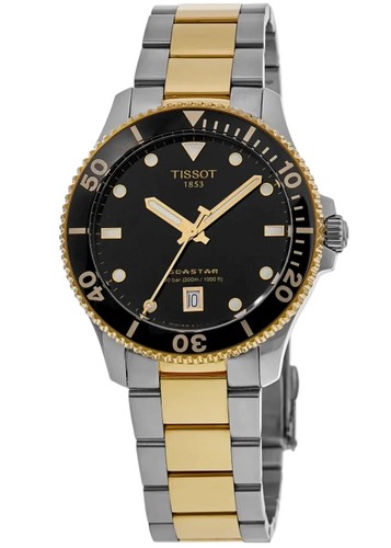 New tissot seastar black dial - tissot,