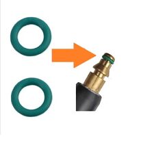 Nilfisk Pressure Washer Hose Rubber Seals Quick Release Male End O-Ring x2 A01
