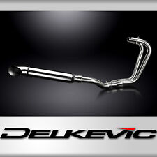 Honda CB250 CB400 T/N Dream CM250/400 CB400A Exhaust 2-1 410mm Turn Out Silencer