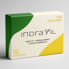 Indravil Capsules Weight Loss Support 30 Capsules 1 Month Supply