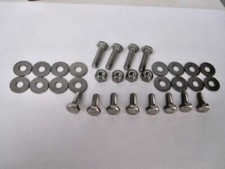 CLASSIC AUSTIN ROVER MINI STAINLESS FRONT SEAT BRACKET FITTINGS BOTH SEATS