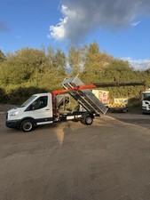 Ford Transit Tipper With Hiab