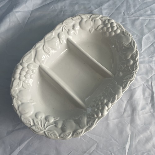 Large white ceramic - large, oval