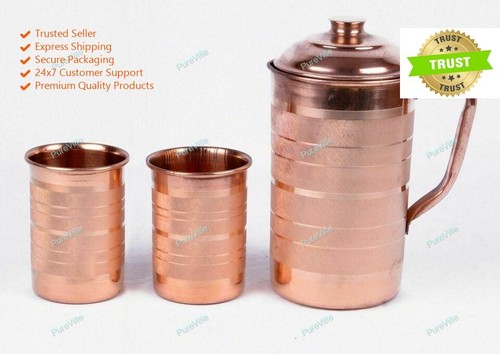 Indian pure copper - water, jug