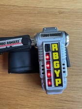 Power Rangers Turbo Morpher with Die cast metal Key fully working 100% complete