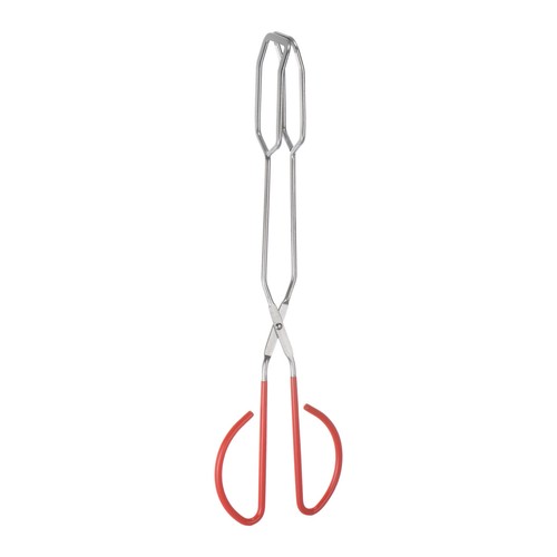 Stainless steel scissor tongs - stainless,