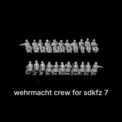 Wwii german soldiers for - 1:72,