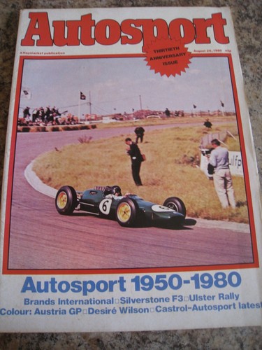 Autosport magazine aug 1980 - aug,