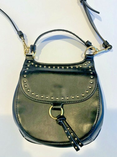 Zara black studded - studded, faux