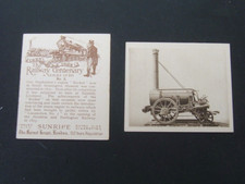 R & J Hill / Sunripe - Railway Centenary 1825-1925. A Series.   #3  Rocket