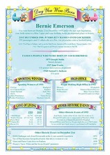 Day You Were Born Personalised