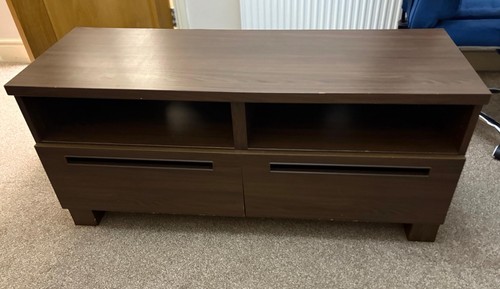 Ikea unit dark - tv, unit–dark